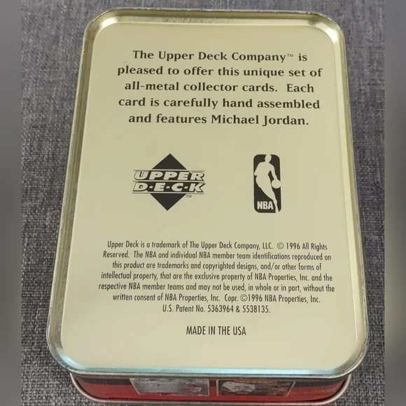 Michael Jordan Upper Deck Metal Cards - Picture 6 of 16